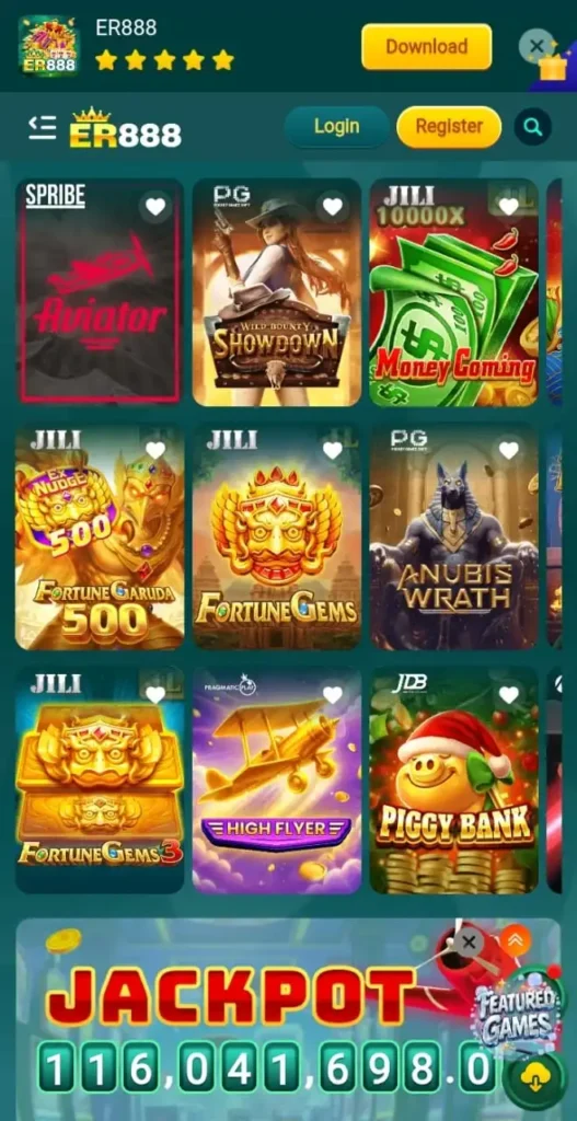 ER 888 Game